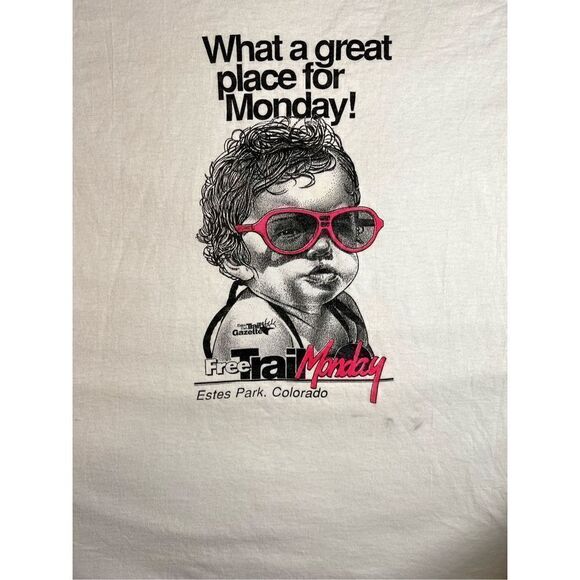 Vintage Free Trail Monday Tee - Picture 2 of 4